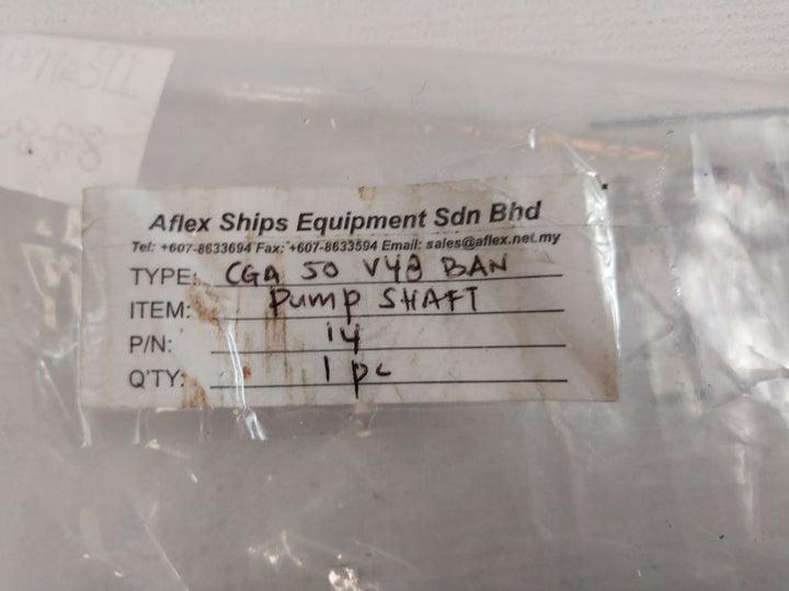 Eureka Cga 50 V4B Ban Pump Shaft