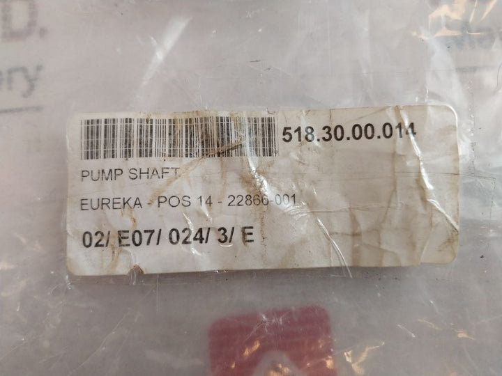 Eureka Cga 50 V4B Ban Pump Shaft