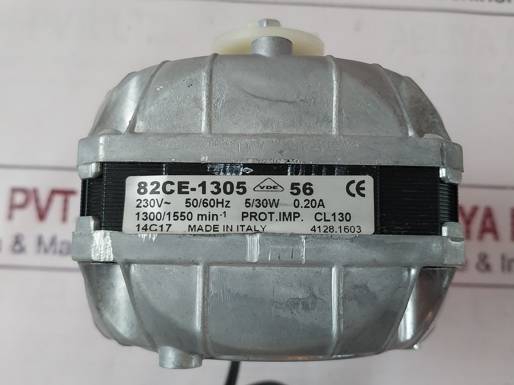 Euro-motors 82Ce-1305 Fan Motor 230V 50/60Hz 5/30W 0.20A