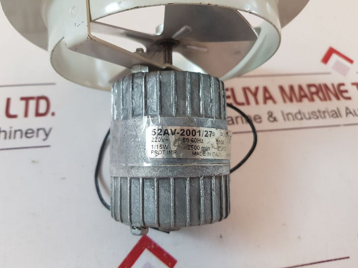 Euro Motors Italia 52Av-200127 Fan Motor 27Y13
