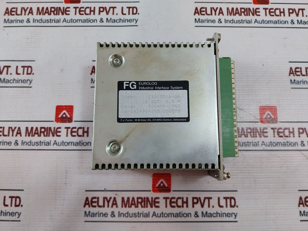 Eurolog Iis/Do16-2A Industrial Interface System 0.5A