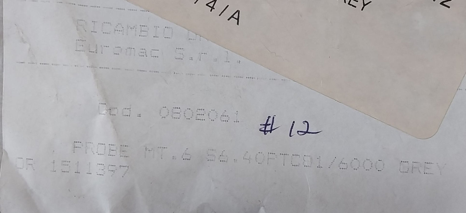 Euromac 0802061 Probe Mt.6 S6.40Ptc81/6000 Grey