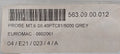 Euromac 0802061 Probe Mt.6 S6.40Ptc81/6000 Grey