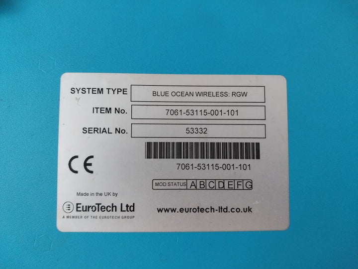 Eurotech Rgw 7061-53115-001-101 Blue Ocean Wireless