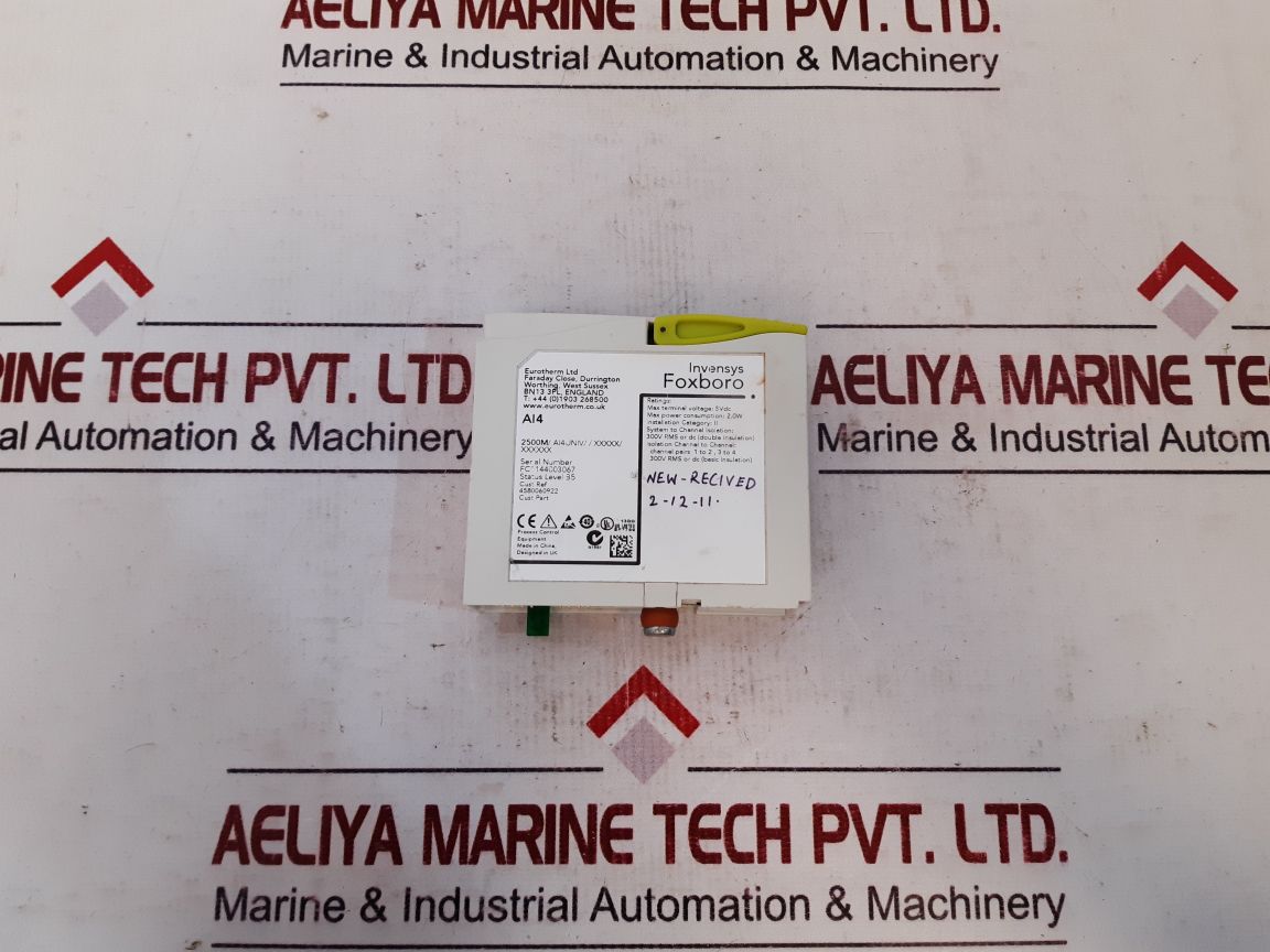 Eurotherm invensys 2500m/ai4univ/xxxxx/xxxxxx module