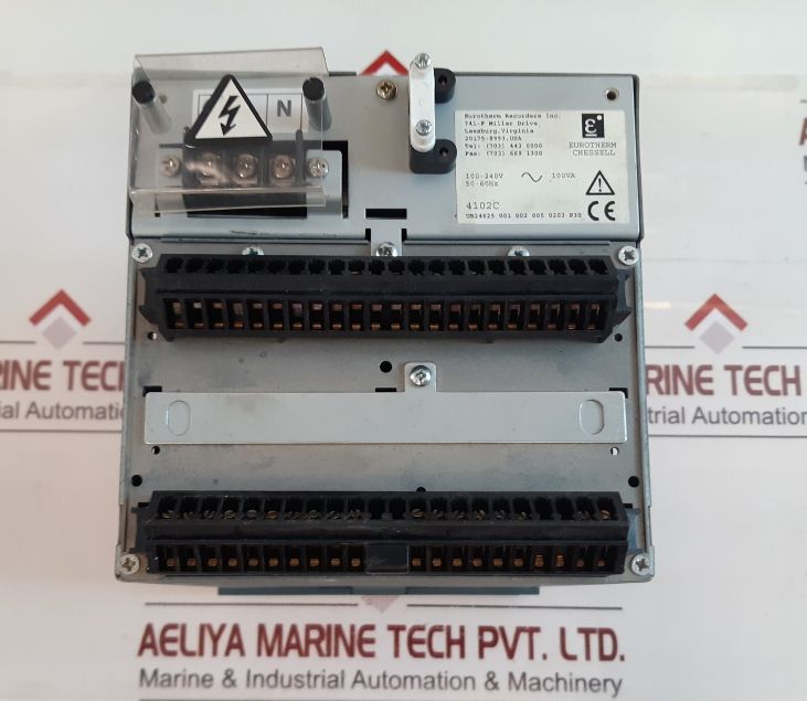 Eurotherm 4102C Multipoint Strip Chart Recorder Ur24625 001 002 005