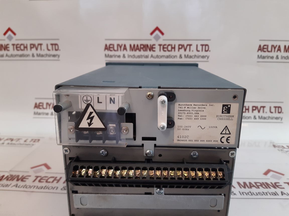 Eurotherm 4102C Multipoint Strip Chart Recorder Ur24625 001 002 005