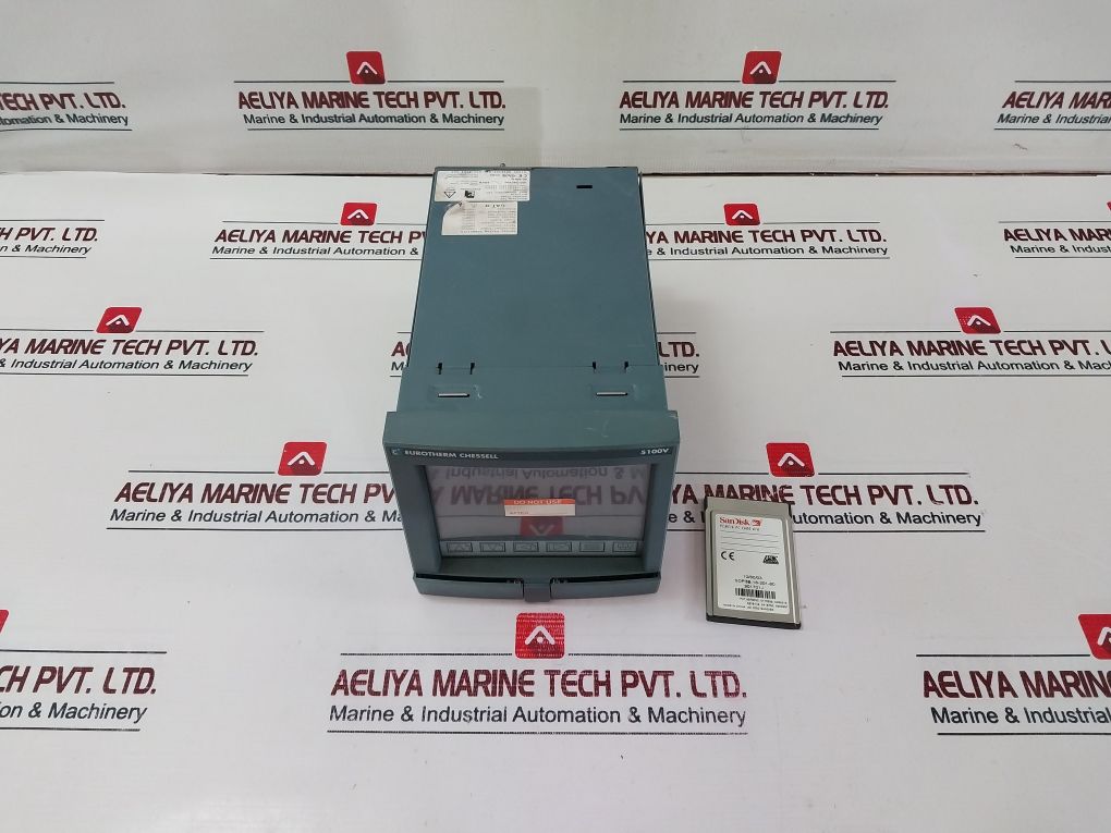 Eurotherm 5100V Sw18302-001-007 Graphic Recorders 100-240 Vac~ 60Va(Not Working)
