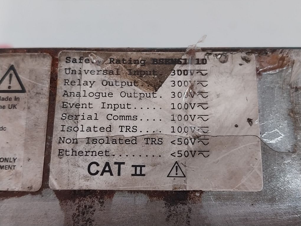 Eurotherm 5180V (Not Working) Chartless Video Graphics Recorder 250V Ac