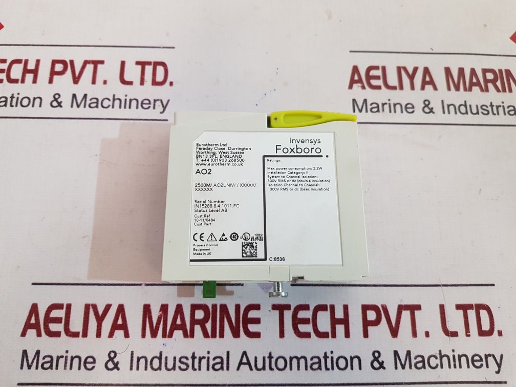 Eurotherm Invensys 2500M/Ao2Univ/ Xxxxx/ Xxxxxx