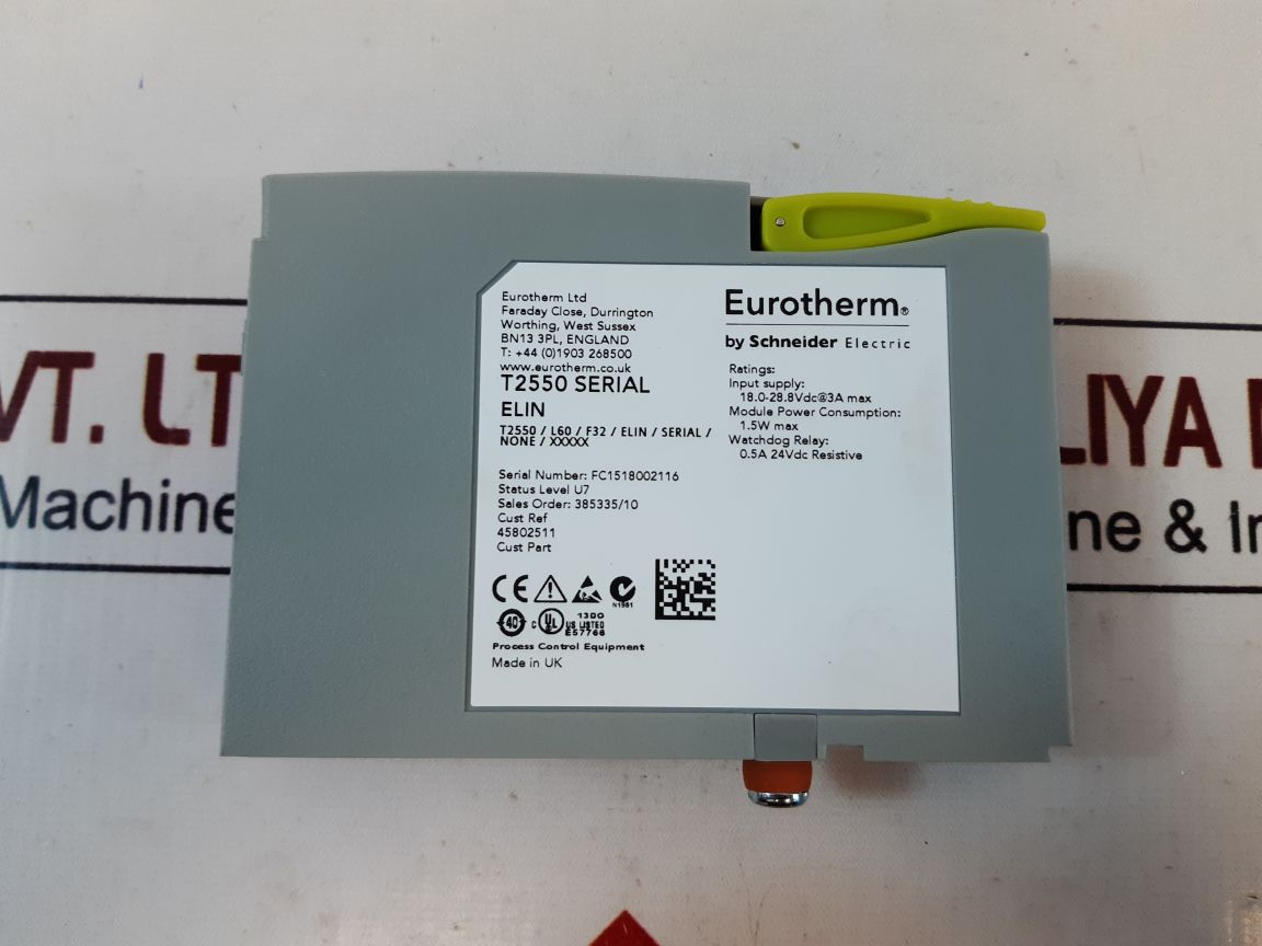 Eurotherm Schneider Electric Pac T2550