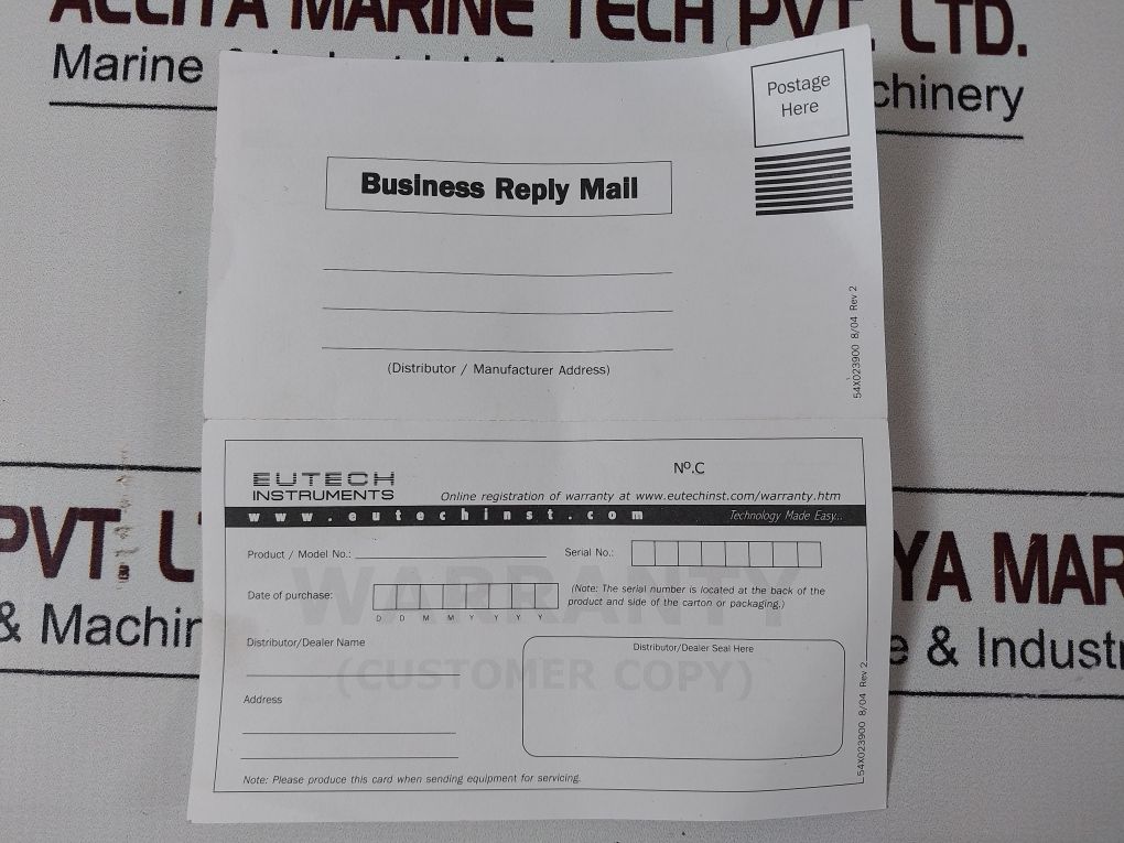 Eutech Cond 610 Waterproof Handheld Conductivity Meter Set