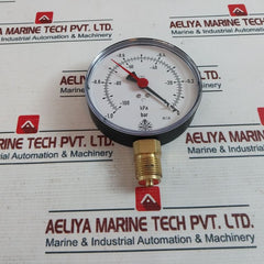 Evac 5437623 Analog Vacuum Gauge R1/2 Inch Bar -1 0