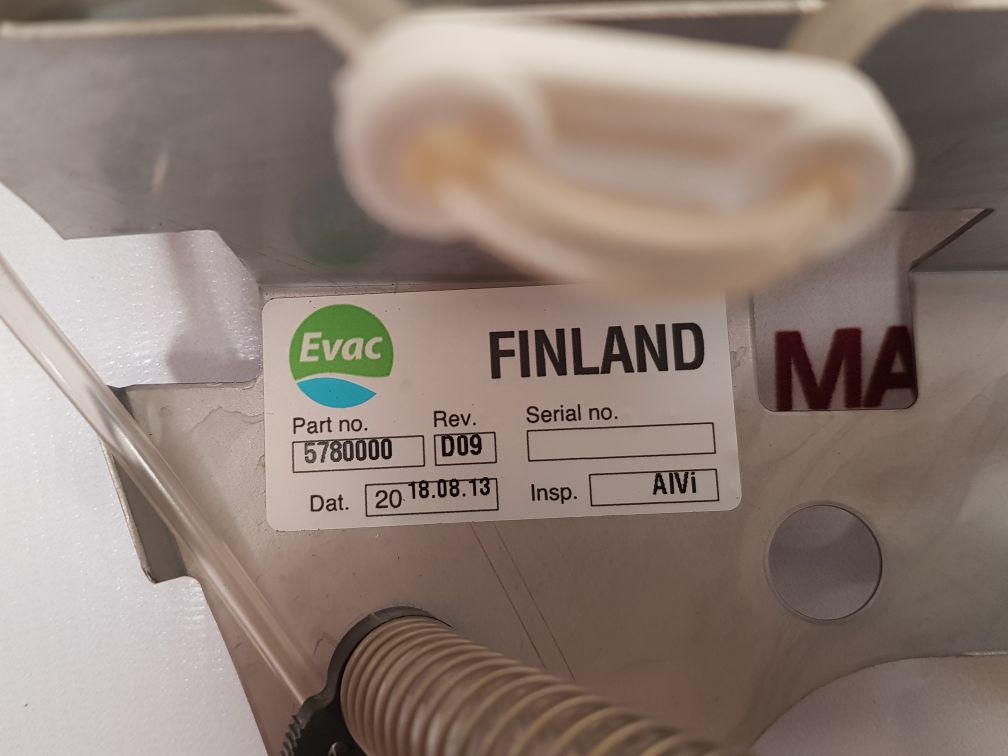Evac 5780000 Back Plate