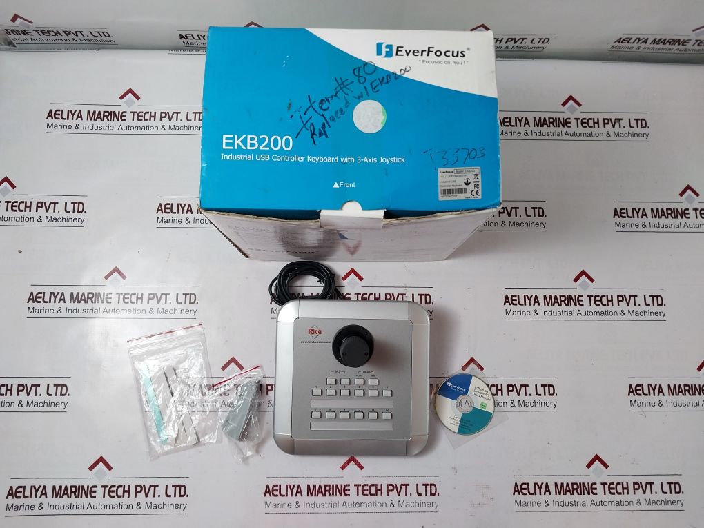 Everfocus Ekb200 Usb Controller Keyboard With 3-axis Joystick