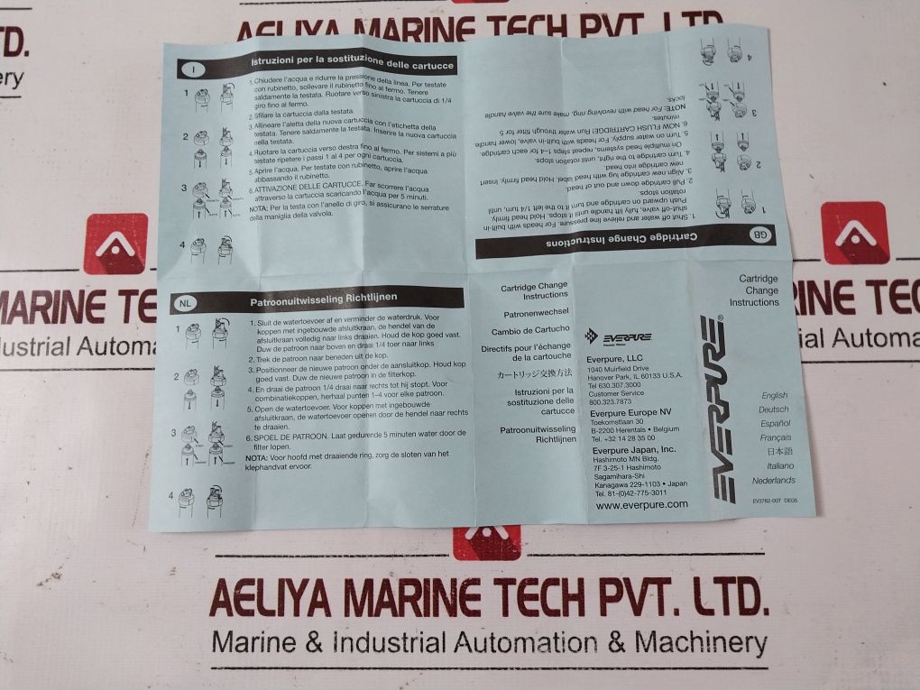 Everpure Ev9612-56 Cartridge Water Filter