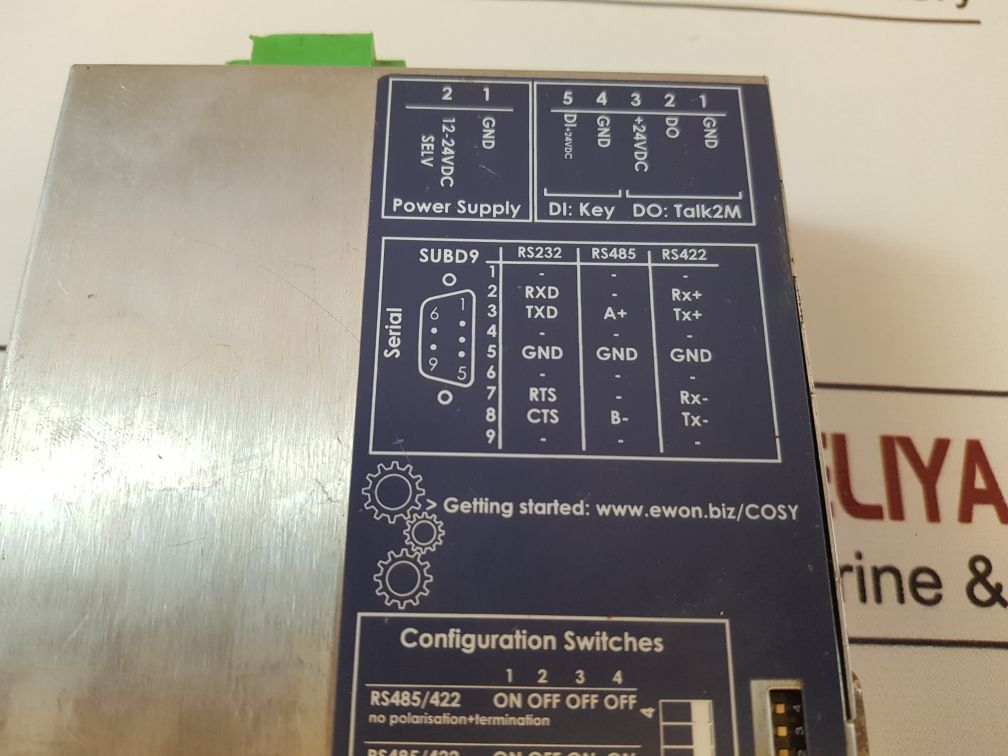 Ewon cosy 141 router 12-24vdc 10w selv 850ma