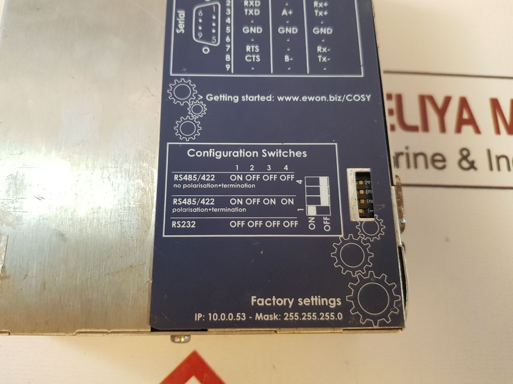 Ewon cosy 141 router 12-24vdc 10w selv 850ma