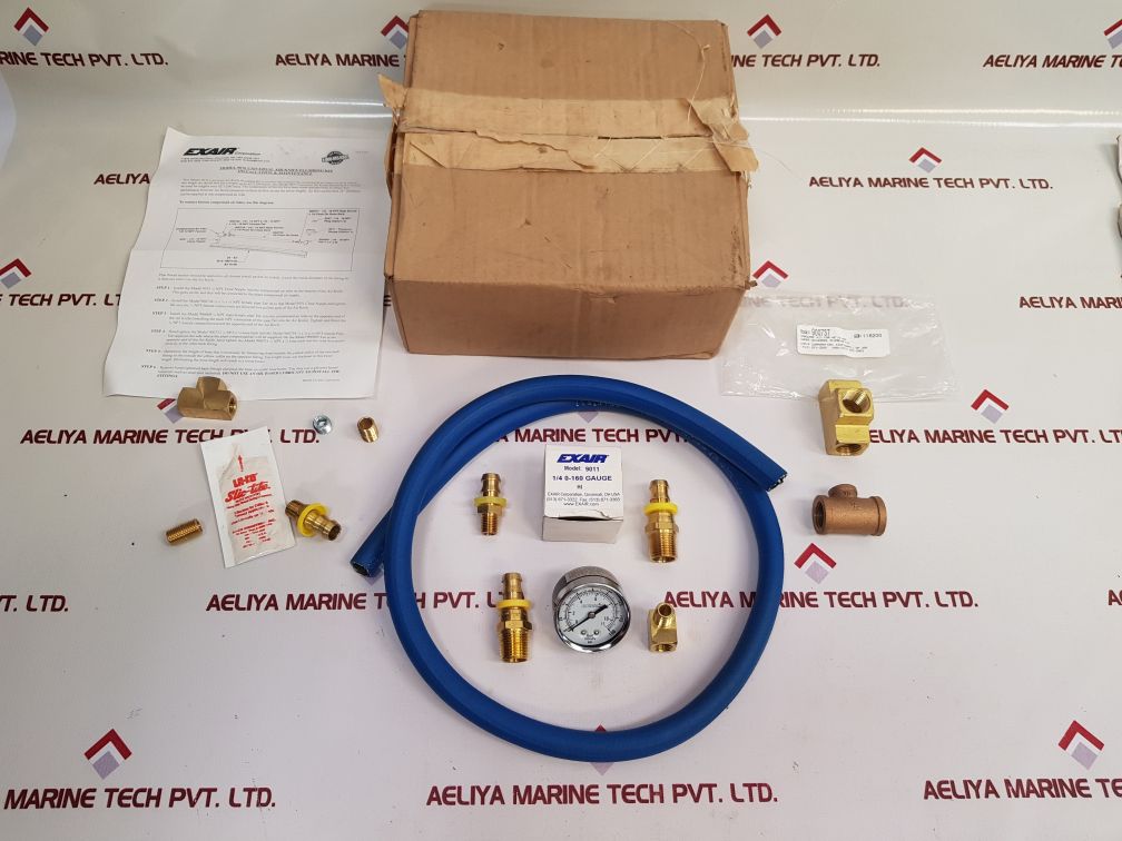 Exair 9011 Pressure Gauge Under Universal Plumbing Kit
