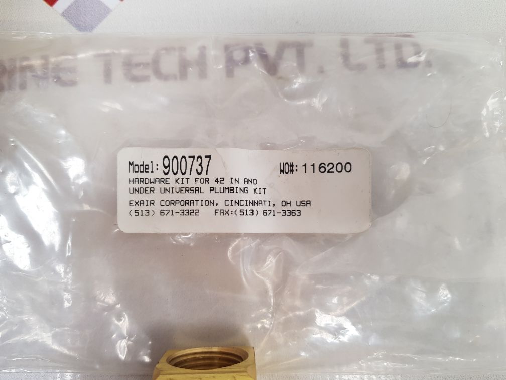 Exair 9011 Pressure Gauge Under Universal Plumbing Kit