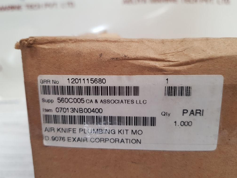 Exair 9011 Pressure Gauge Under Universal Plumbing Kit