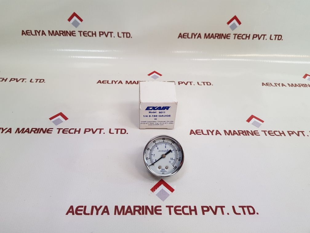 Exair 9011 Pressure Gauge Under Universal Plumbing Kit
