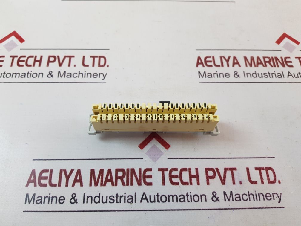 Set of 10x Excel 550-240 terminal/disconnection strip 237a