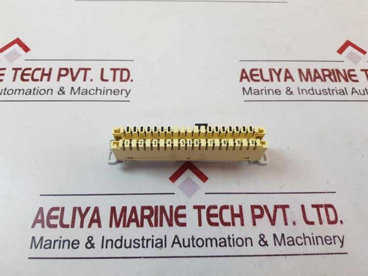 Set of 10x Excel 550-240 terminal/disconnection strip 237a