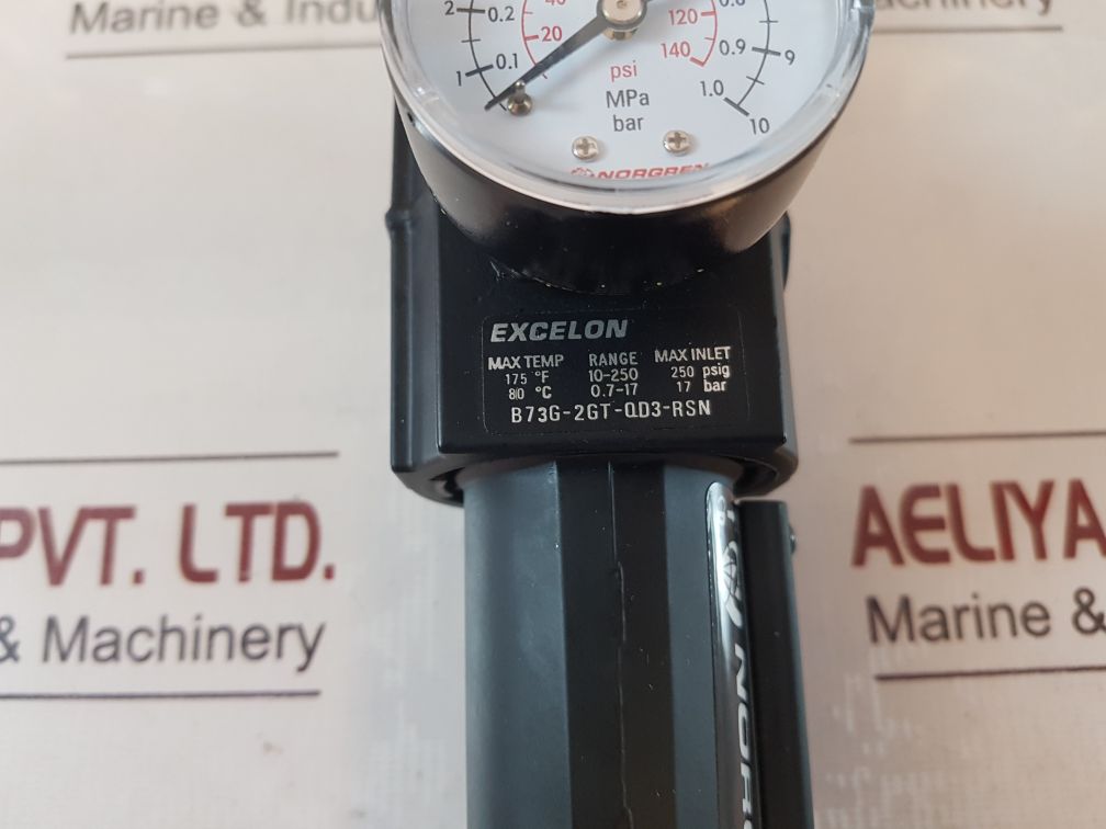 Norgren Excelon B73G-2Gt-qd3-rsn Pressure Reducing Filter
