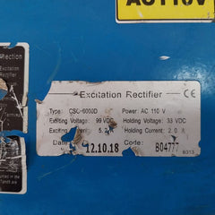 Excitation Rectifier Csc-6000D Elevator Lock Controller 