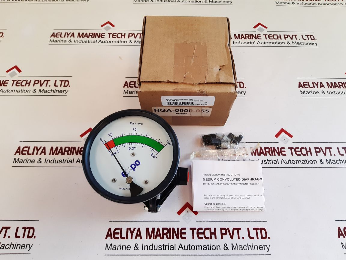 Expo Pressure Gauge Interface Panel