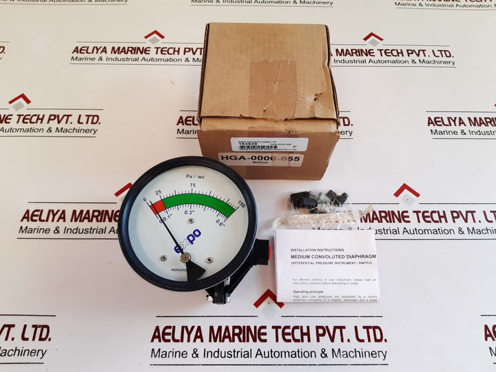 Expo Pressure Gauge Interface Panel