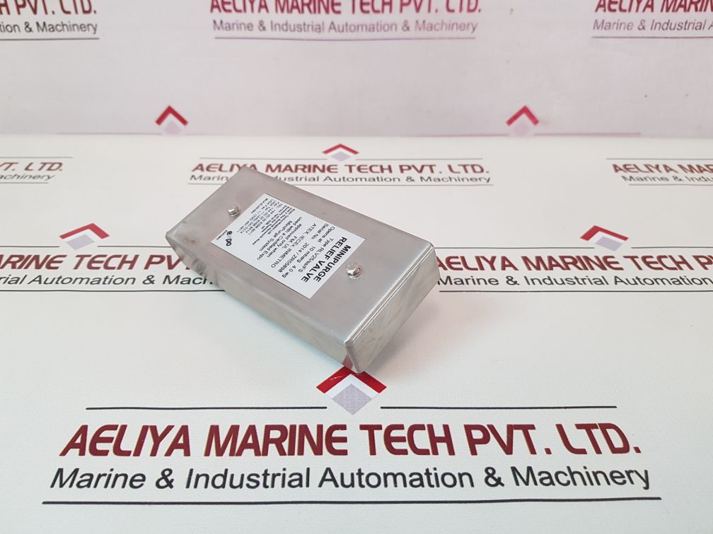 Expo Technologies Rlv25/Ss/Fs Minipurge Relief Valve