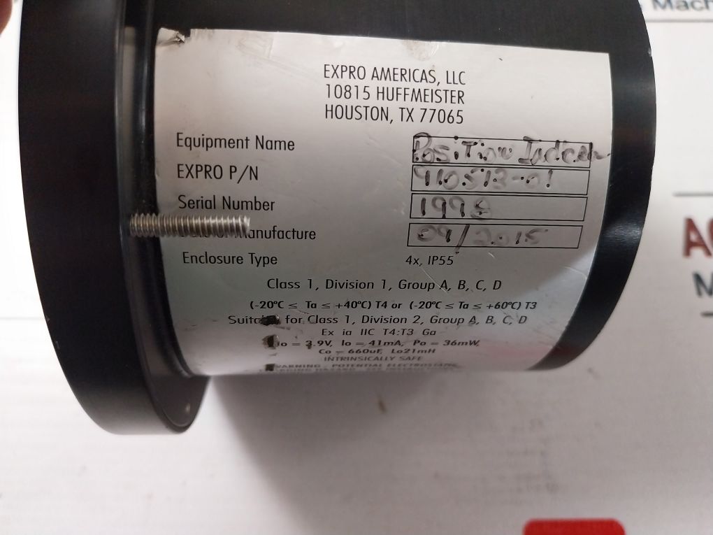 Expro Americas 910518-01 Position Indicator