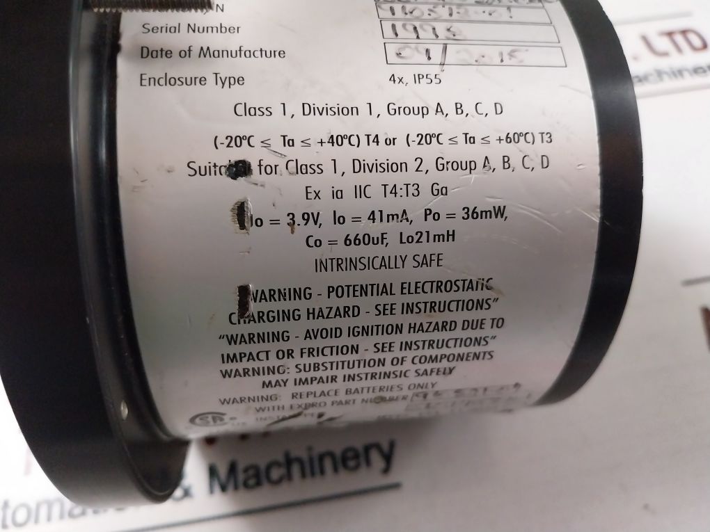 Expro Americas 910518-01 Position Indicator