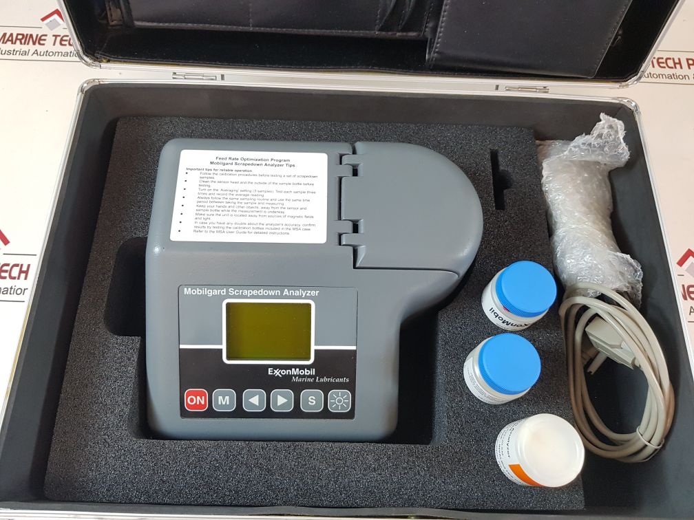 Exxonmobil As-k14483-em Mobilgard Scrapedown Analyzer