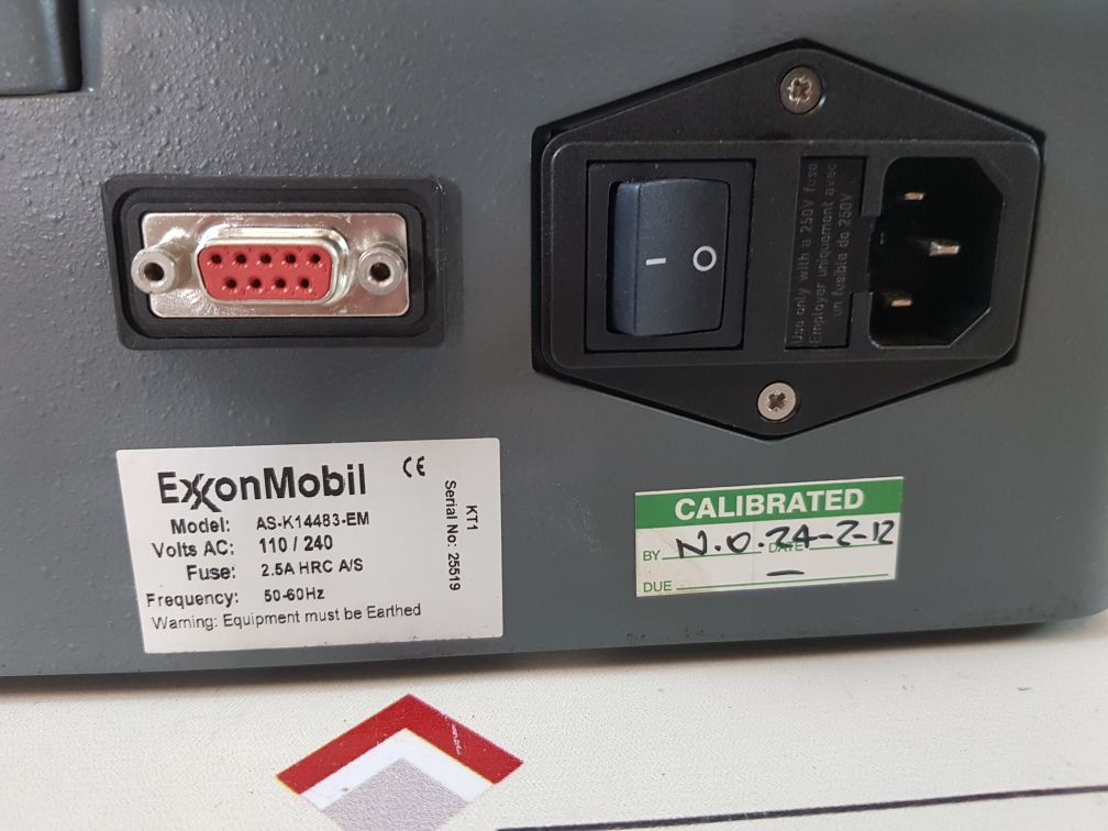 Exxonmobil As-k14483-em Mobilgard Scrapedown Analyzer