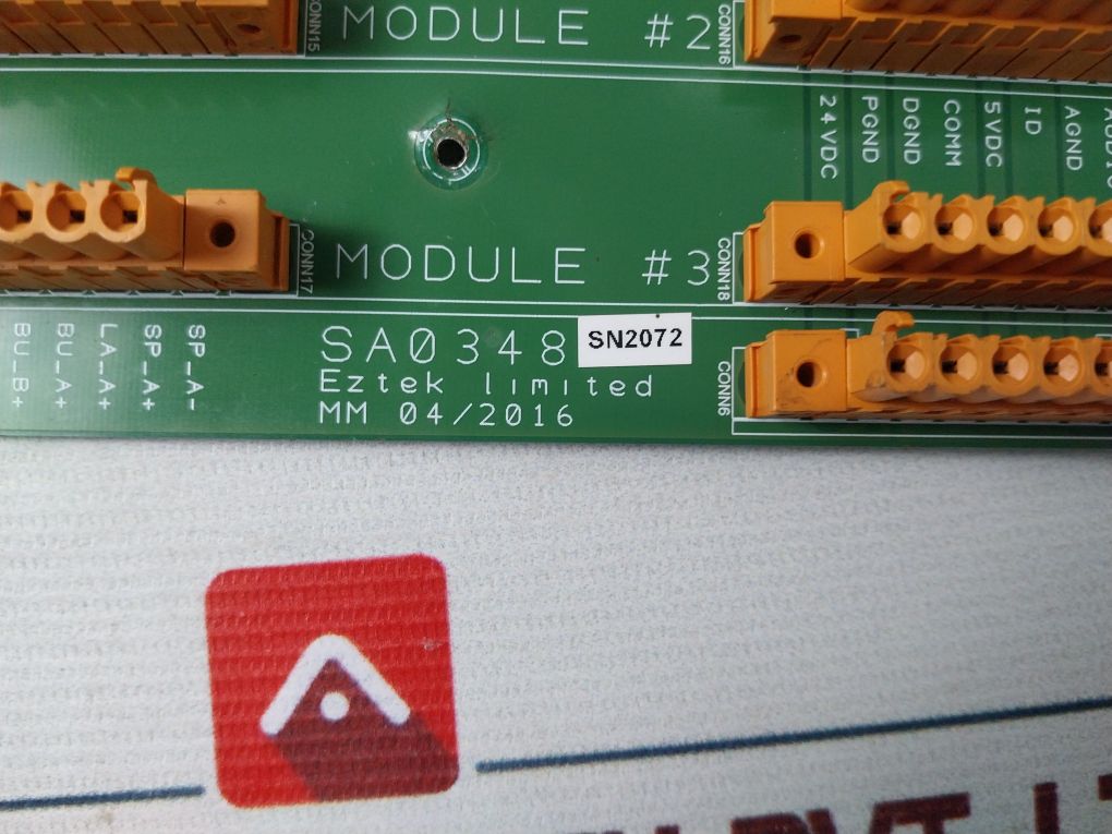 Eztek Sa0348 Circuit Board