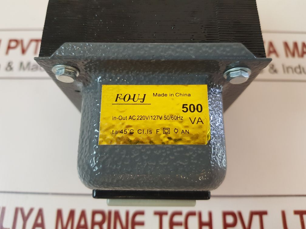 F-o-u-j 500 5060Hz Transformer
