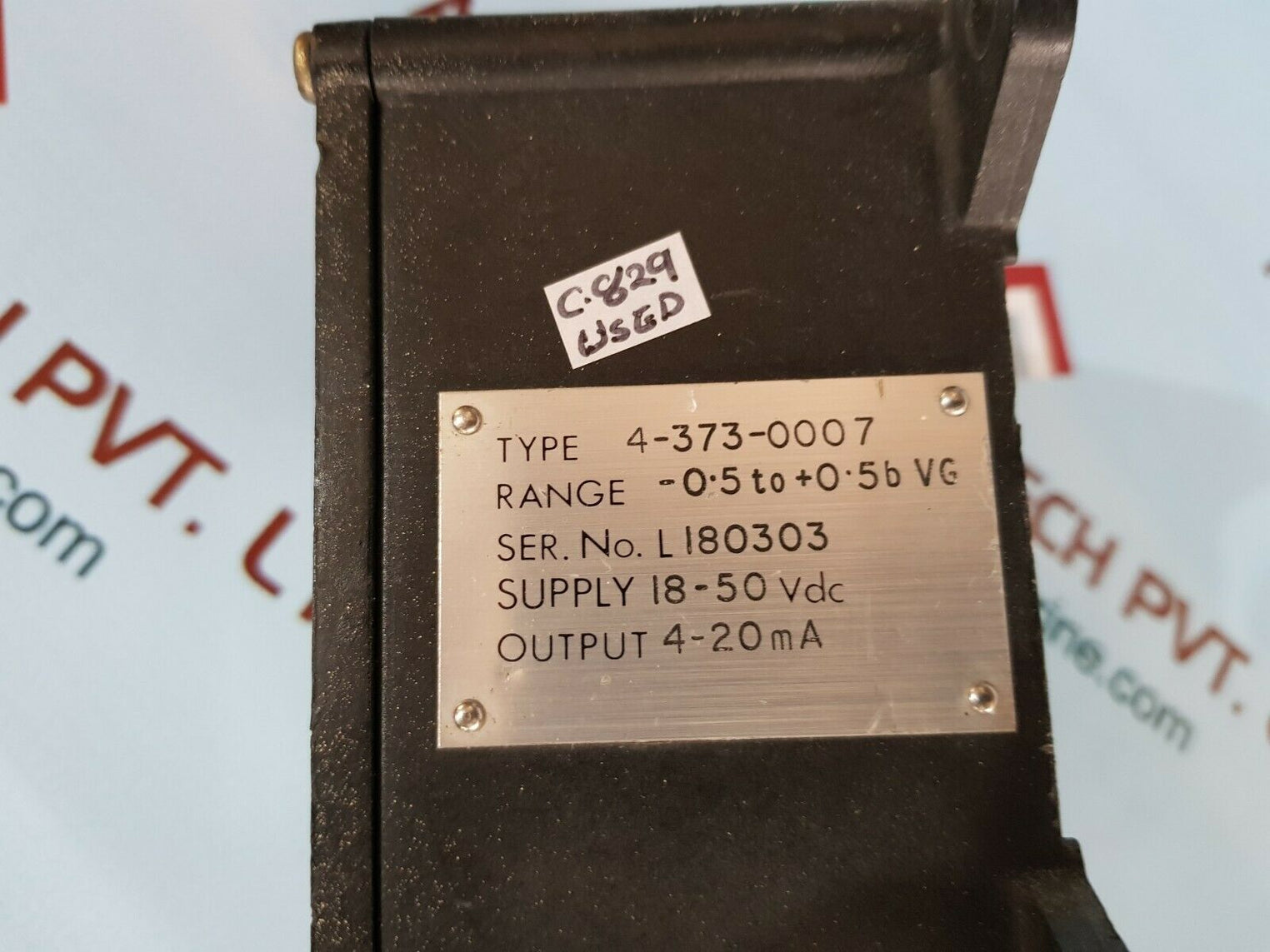 Bell & howell m-series pressure transmitter 4-373-0007