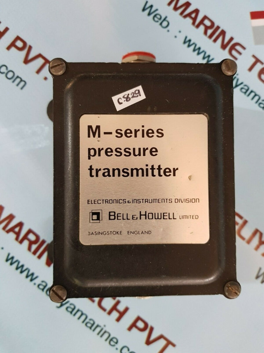 Bell & howell m-series pressure transmitter 4-373-0007