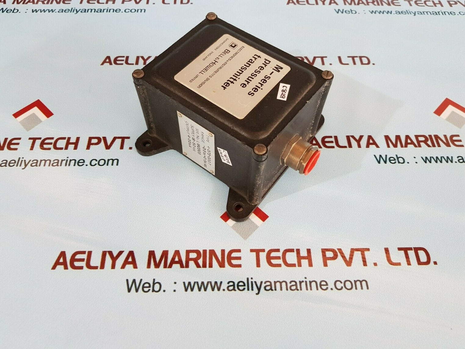 Bell & howell m-series pressure transmitter 4-373-0007