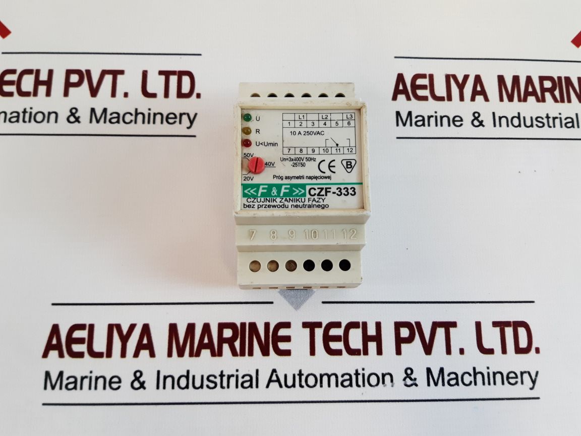 F&F Czf-333 Phase Loss Sensor