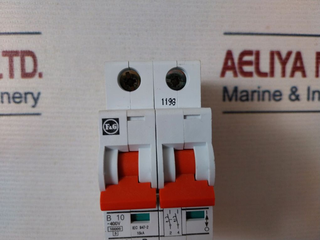 F&G L7-10/2/B Circuit Breaker 10A 2 Pole