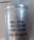 Set of 2x f&t fkg capacitor 0.6µf