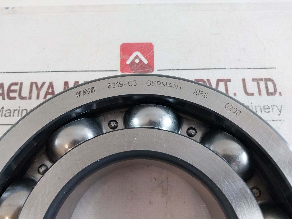 Fag 6319-c3 Ball Bearing With 6.3234.0 Grease