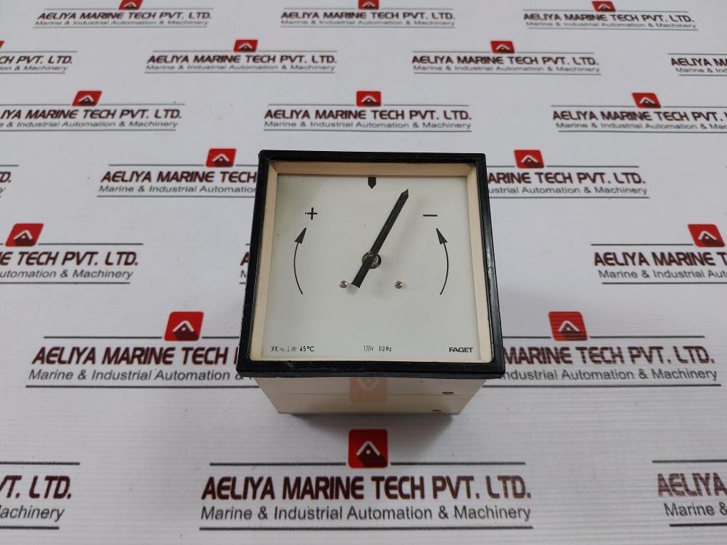 Faget 45°C Synchroscope Meter 120V 60Hz
