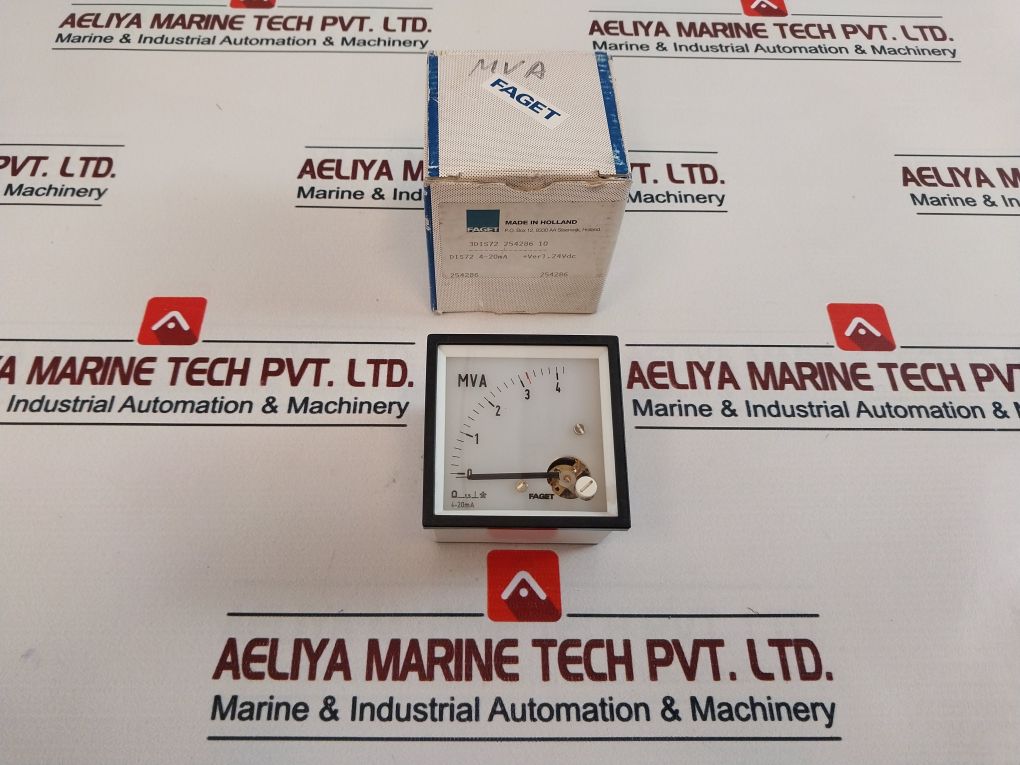 Faget Dis72 Analog Meter 4-20Ma 24V Dc