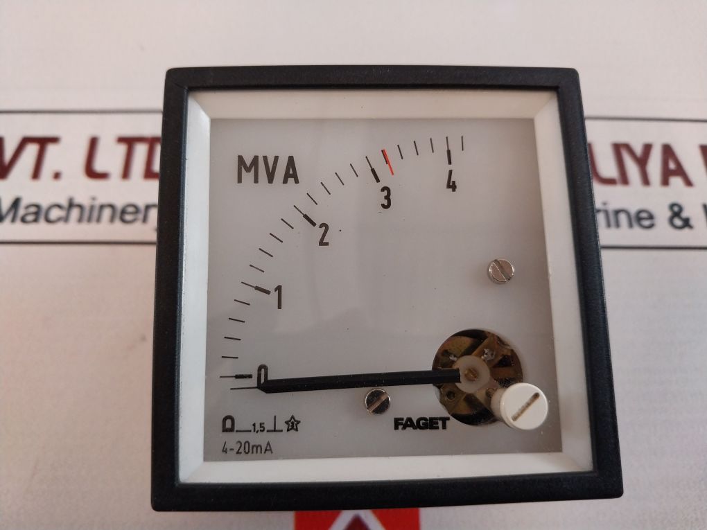 Faget Dis72 Analog Meter 4-20Ma 24V Dc