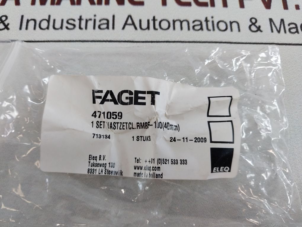 Faget Em228 6M2607 Current Transducer